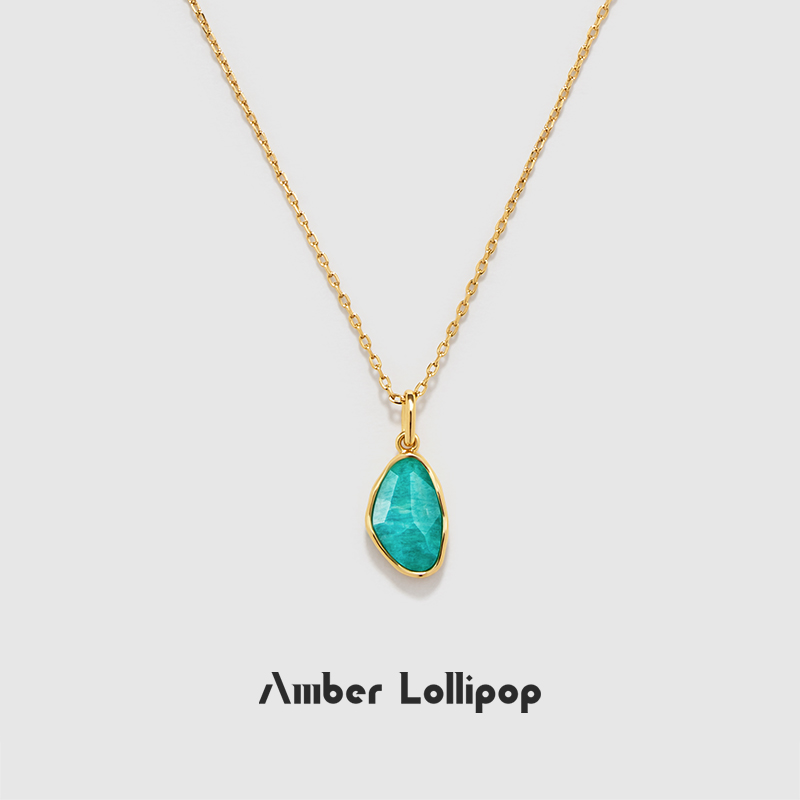 小众高级感天河石项链2025新款