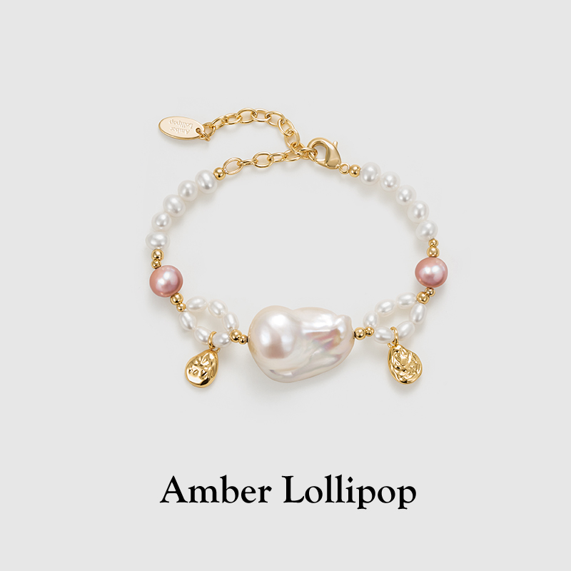 巴洛克珍珠手链女轻奢小众