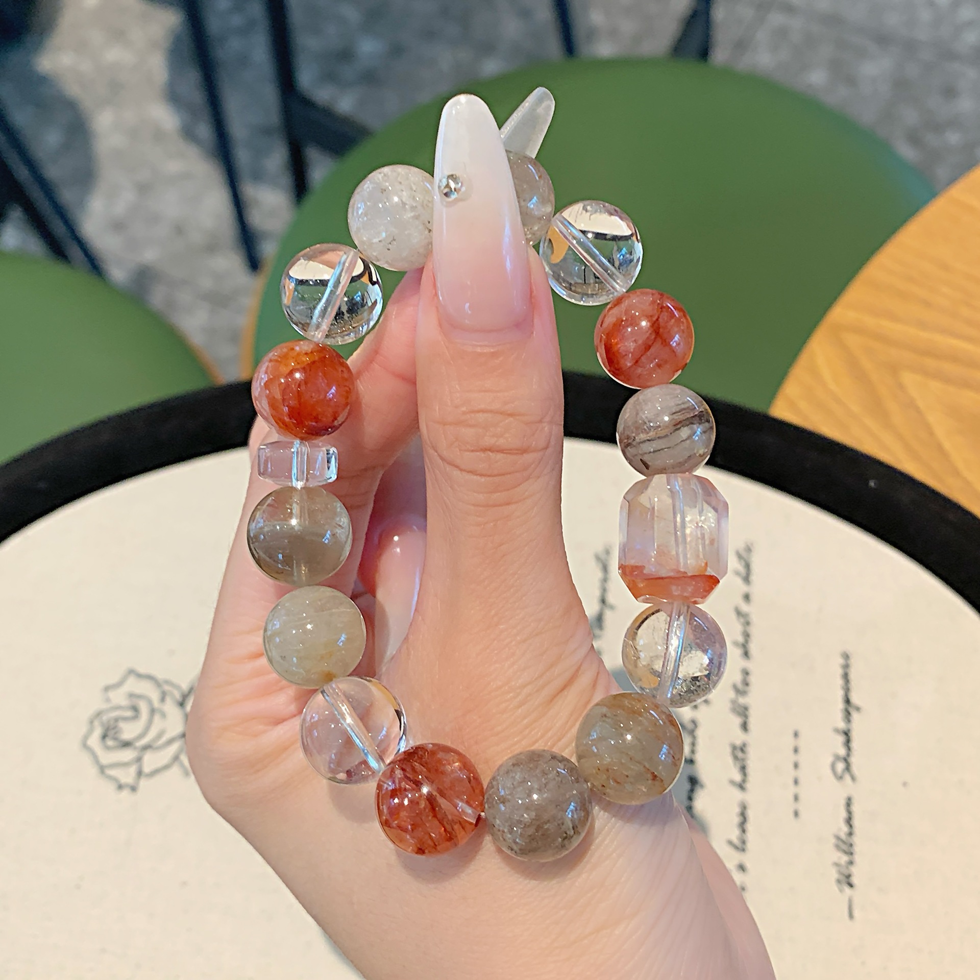 天然水晶多宝手串轻奢高级感手链