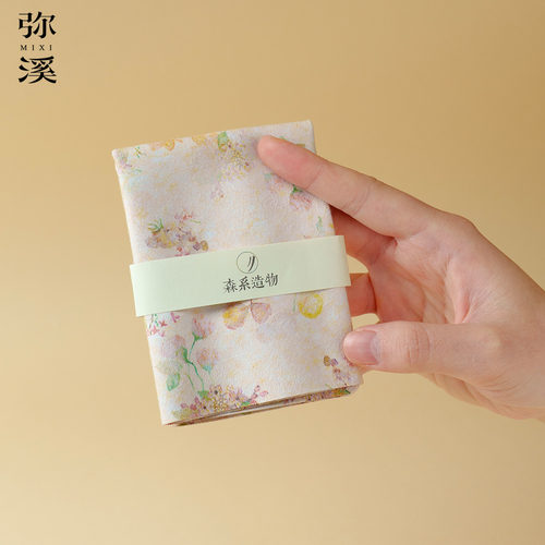 弥溪简约国风繁花鹿皮绒家用新款吸水茶巾养壶巾茶道配件茶道配件