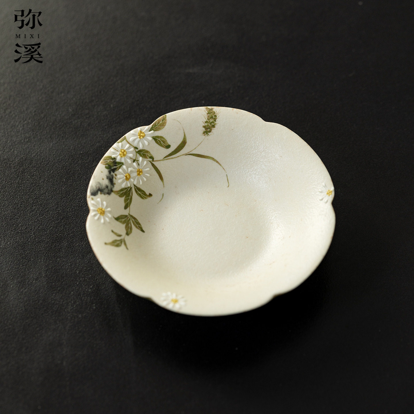 中式小青柑手绘寻梦杯垫陶瓷干泡盘茶托家用茶壶盖碗垫零配件,餐饮具,茶饼盒,淘宝优惠券,粉丝福利购,淘宝优惠卷