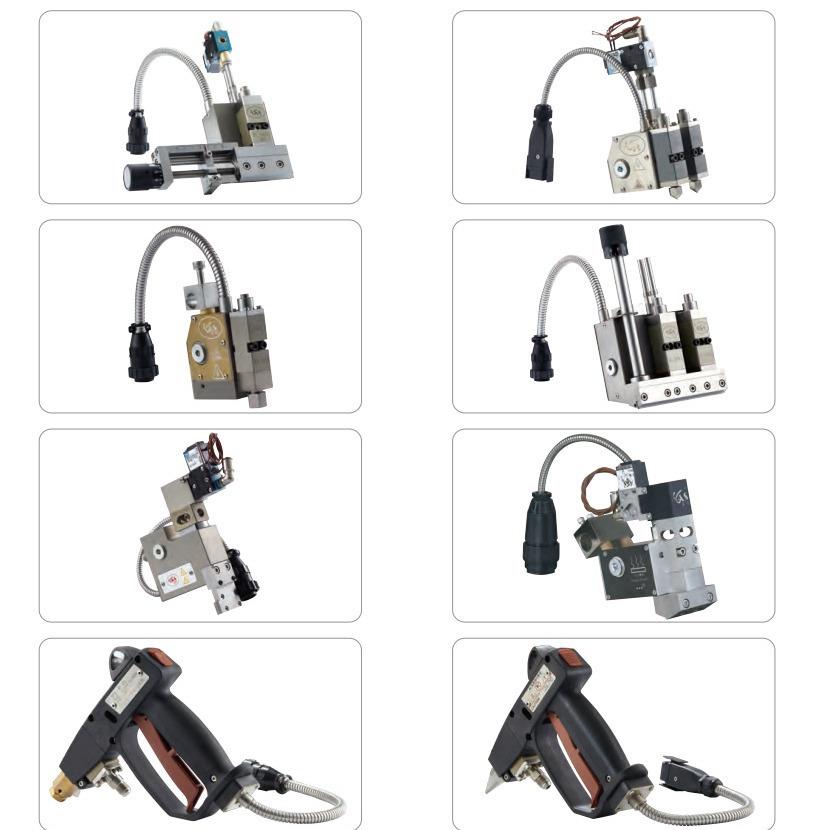 应热熔胶纤维喷枪 便携式热熔胶枪热熔点胶枪刮枪纤维喷枪