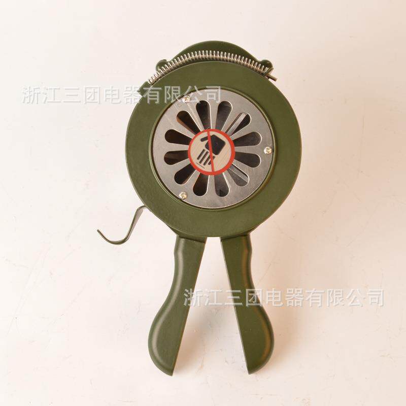 手摇报警器SY-100户外隧道矿区手动摇警报器ST-100可折叠声音洪亮