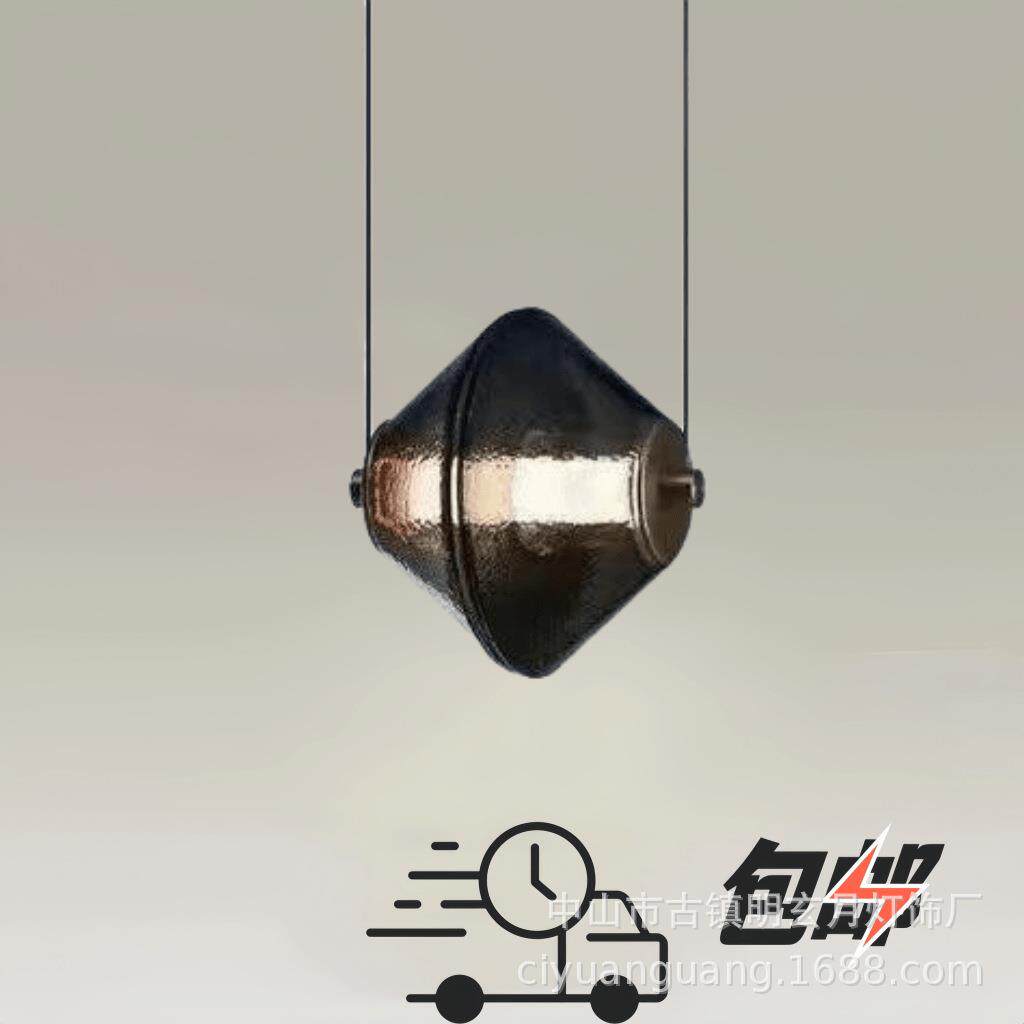 后现代玻璃客厅小吊灯北欧创意吧台书房卧室设计师氛围展厅床头灯