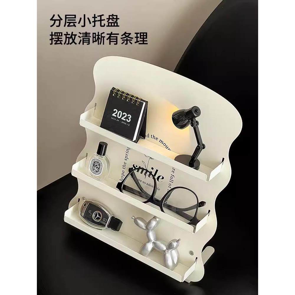 进门门口鞋柜杂物托盘装饰摆件入户玄关置物架放钥匙眼镜收纳架子