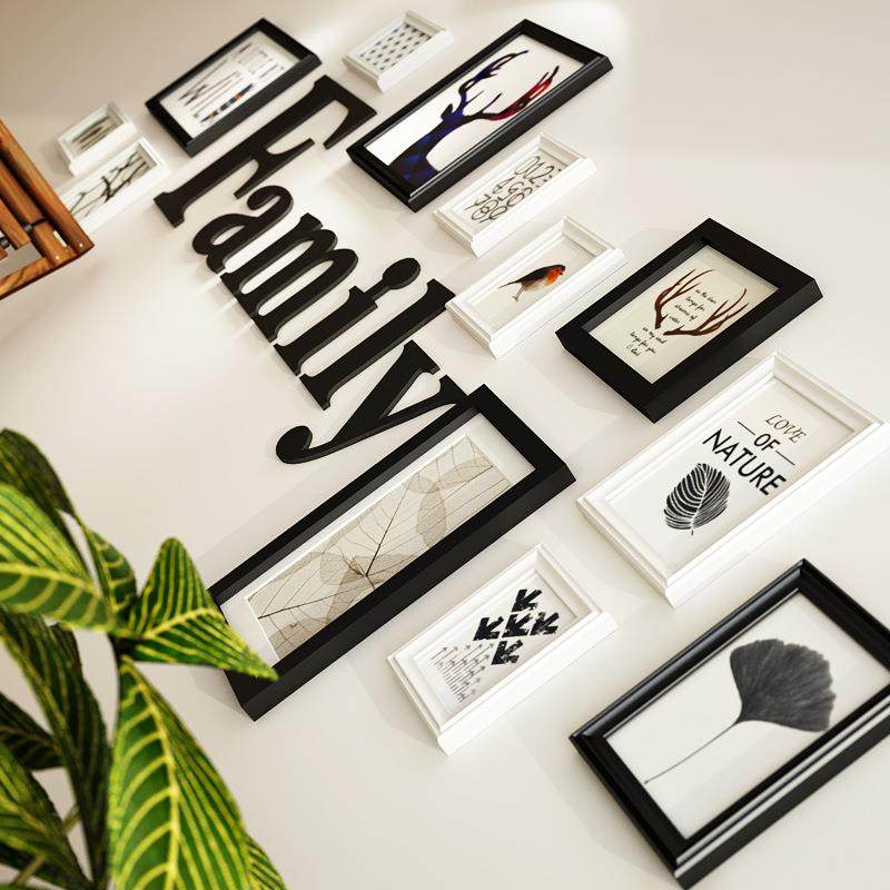 包邮可萨科夫/简约/实木相框创意照片墙/相框墙,家居饰品,DIY亲子装饰画,淘宝优惠券,粉丝福利购,淘宝优惠卷
