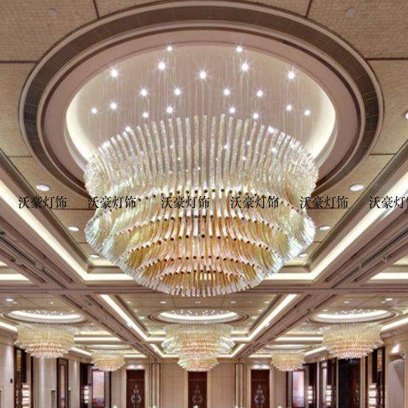 婚庆水晶吊灯酒店婚礼堂装饰婚礼舞台吊顶布置道具线帘圆形水晶灯,家装灯饰光源,智能吊灯,淘宝优惠券,粉丝福利购,淘宝优惠卷