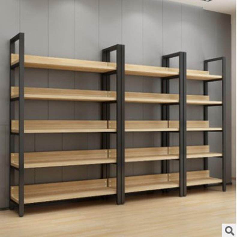 超市货架展示架样品鞋架大容量陈列架化妆品置物架便利店现货