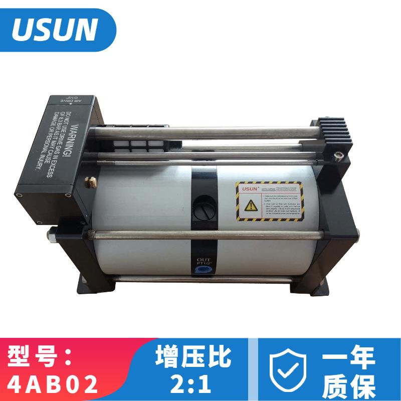 压缩空气增压泵气动增压器大流量2倍气源增压阀注塑激光切割机械