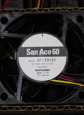 XF-73131 三洋 6020 6CM 9GA0624M6001 24V 0.03A 变频器散热风扇