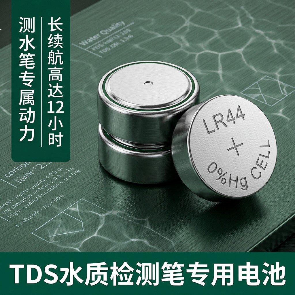 适用米家TDS/TDE水质笔电池LR44