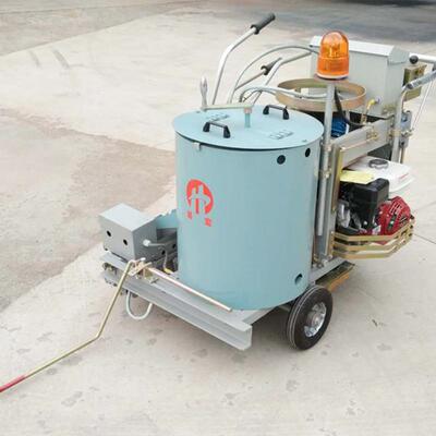 手推式冷喷划线机热熔路面机器设备划线机道路塑胶喷涂机