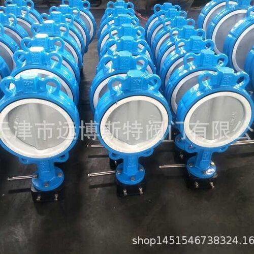 尼龙板软密封橡胶WD71N-10Q手动式蝶阀脱硫蝶阀,污水处理，粉尘