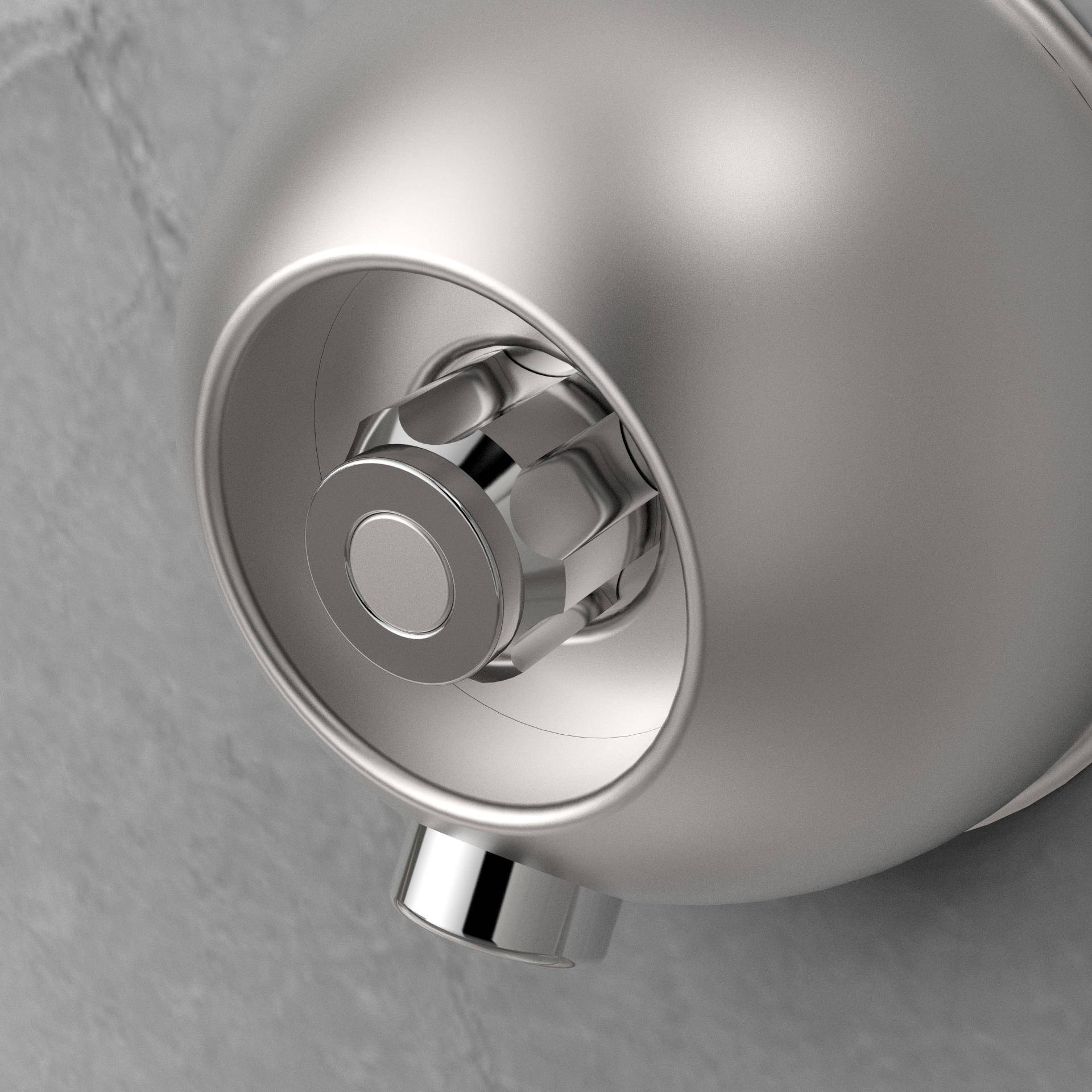 监狱看守所水龙头淋浴器单冷花洒开关304不锈钢洗手埋墙隐藏笼头