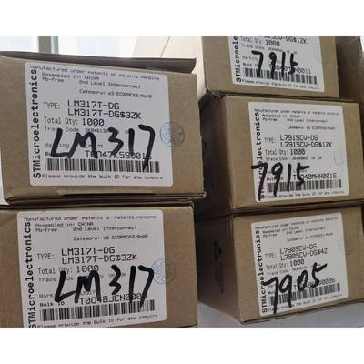 ST原装 正品 L7912CV 三端稳压管 TO-220 (50个/管 ) /0.78