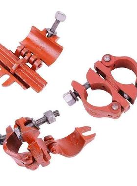 建筑工地脚手架配件架子管卡扣十字扣48管接头十字旋转扣件配件架