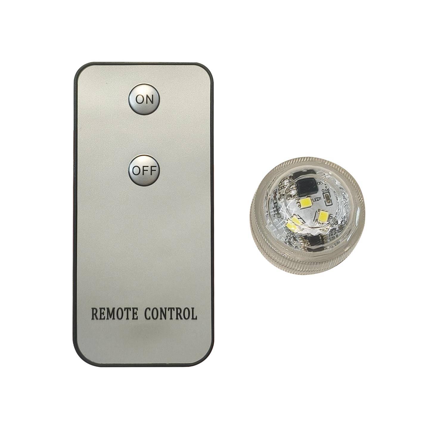 LED纽扣电池小灯迷你暖黄防水灯手工DIY拼装模型配件氛围灯遥控