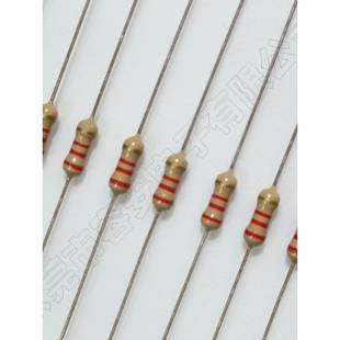 外销高品质1 0.25瓦2.2K33K47K1M 4W四色环碳膜电阻10k欧100R220R