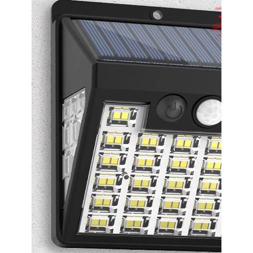 新型太阳能灯，户外花园灯，家庭照明，人体传感器，天黑后自动打