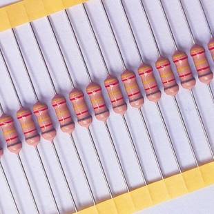 1W金属玻璃釉820K高压铜脚电阻2%电磁炉小家电常用易坏配件电阻