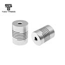 器 夹紧丝杆马达电机连接编码 3D打印机配件 弹性绕线铝合金联轴器