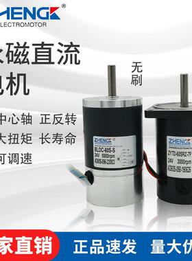 直流无刷电动机BLDC-60SRZ定速调速TD有刷可换碳刷大功率