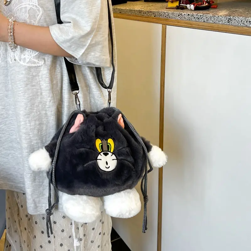 猫和老鼠卡通毛绒包包汤姆杰瑞