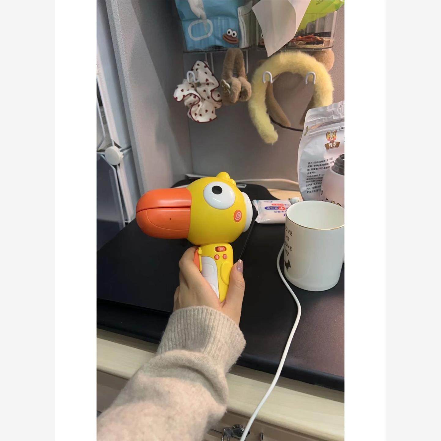 大嘴鸟变声趣味小喇叭可录音解压扩音器解压鸭子小玩具送朋友礼物