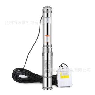不锈钢深井泵铜芯线农业浇灌泵潜水泵家用增压抽水泵加工定制