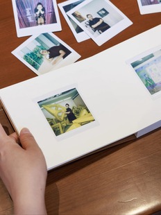 sq1sq6sq10sq20sp3富士SQ方形拍立得相册插入式 可书写不 卡槽相册