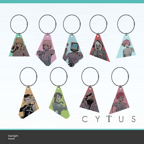 【现货】音乐世界 Cytus Ⅱ 亚克力角色碎片挂件 正版授权