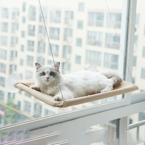 猫吊床猫窝四季通用窗户吸盘悬挂