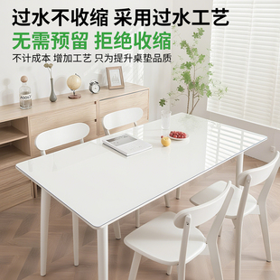 小学生课桌垫水晶板学习专用桌防水桌布儿童写字台书桌透明pvc垫