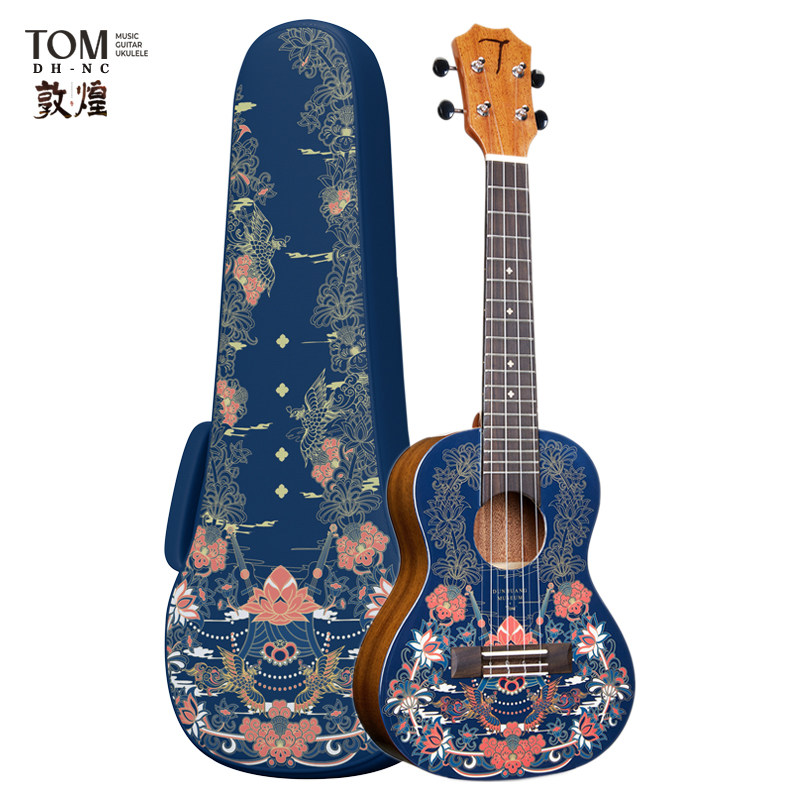 TOM 敦煌博物馆23寸尤克里里单板乌克丽丽初学者桃花心木 小吉他