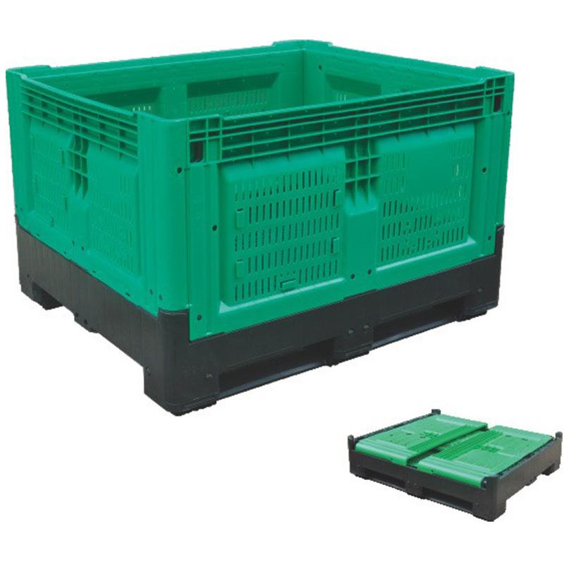 塑料筐1211DL可折叠卡板箱塑料加厚物流箱箱式托盘大型物流周转筐