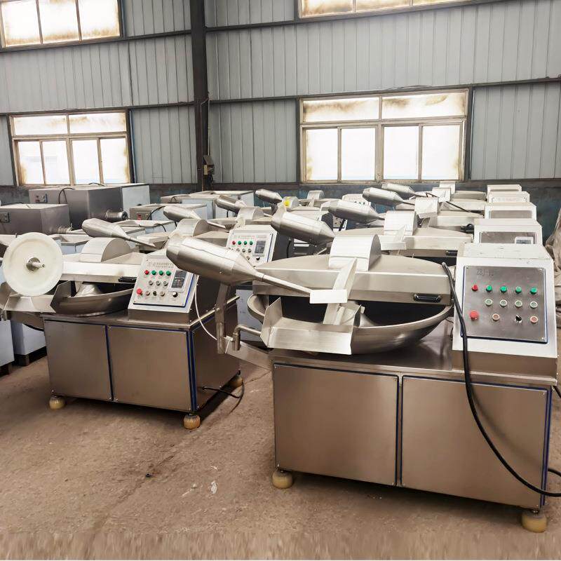 80型高低速斩拌机鱼豆腐甜不辣斩碎成泥机四川泡椒红辣子剁碎机