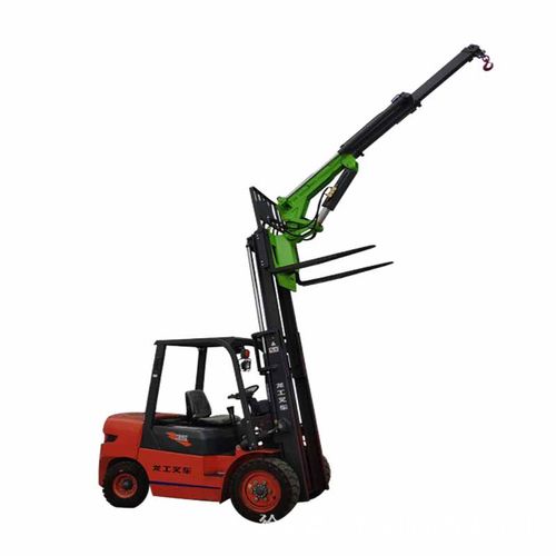 叉车飞臂吊小吨位电动柴油叉车加装改装2吨3吨5吨液压伸缩吊臂