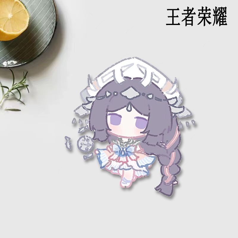 王者荣耀周边可爱西施徽章胸针