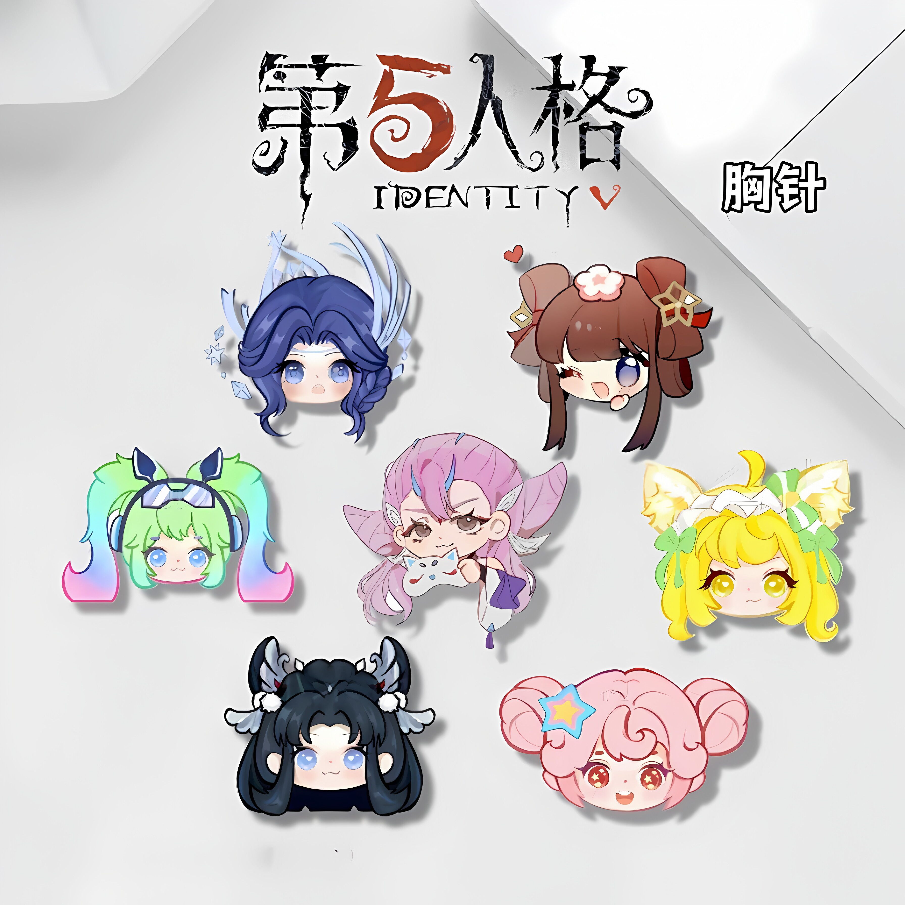 【新品】王者荣耀q版胸针妲己貂蝉小乔可爱吧唧卡通学生徽章挂件