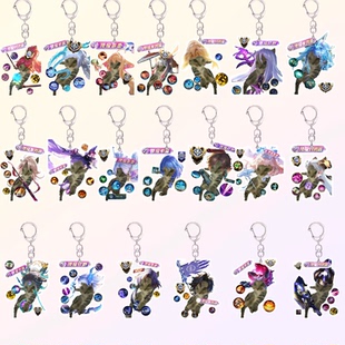 【新品】王者荣耀挂件孙权公孙离李信抽象哈基米表情包亚克力挂件