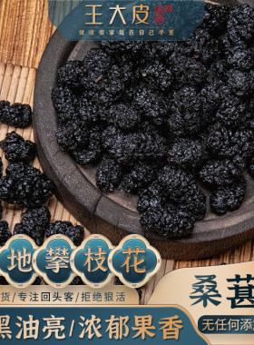 王大皮桑葚 桑葚干道地高品质经方经典滋补优质正宗原产地直邮