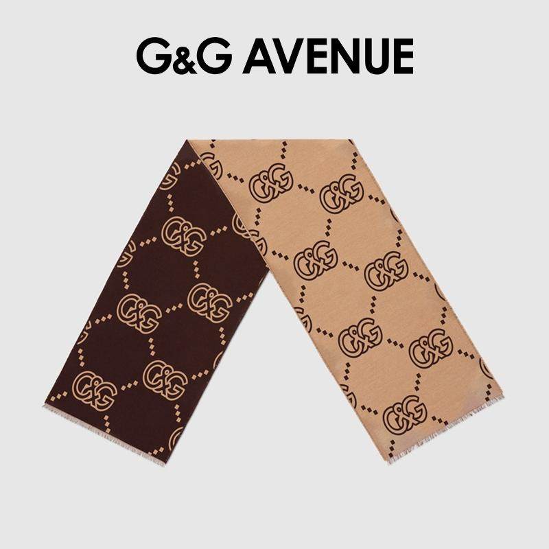 法国G&G AVENUE 2025冬季新款轻奢时尚保暖围巾长款-GWJ2240001