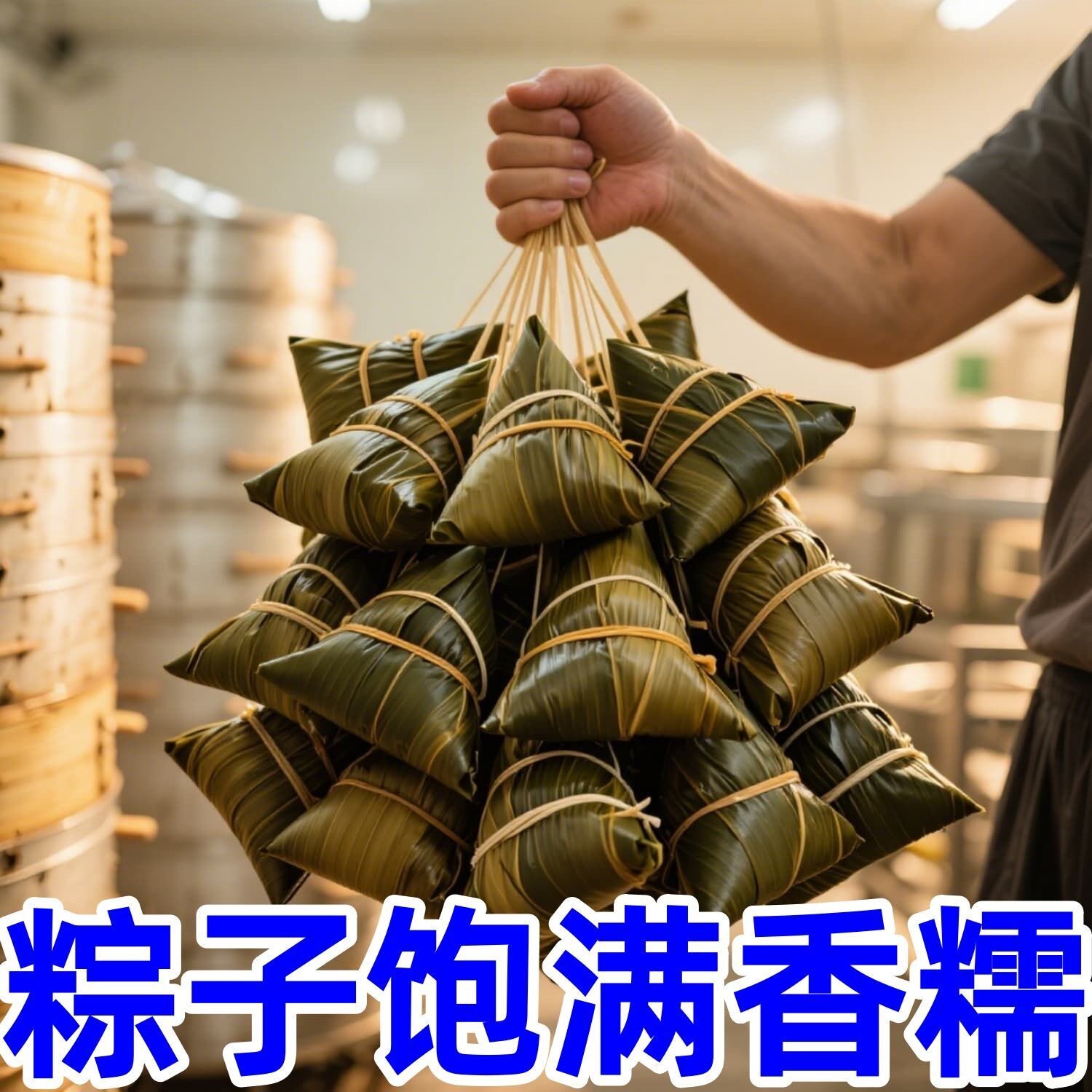 【现做现发】蜜枣粽子新鲜红豆八宝豆沙粽子纯手工早餐速食端午节