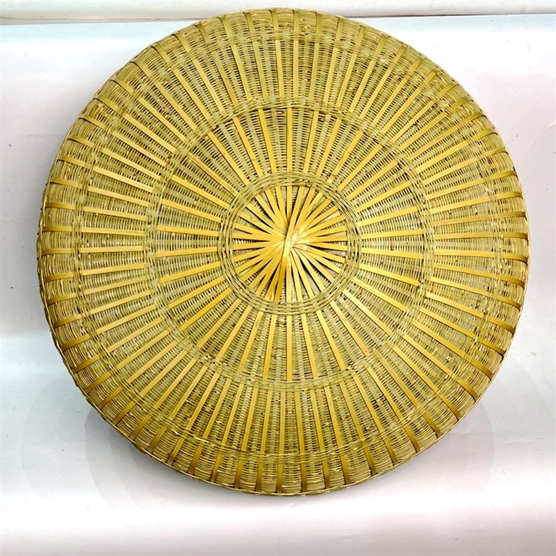 60/70厘米纯手工编织竹编菜罩防尘罩绿色环保餐桌罩实物罩蚊虫罩