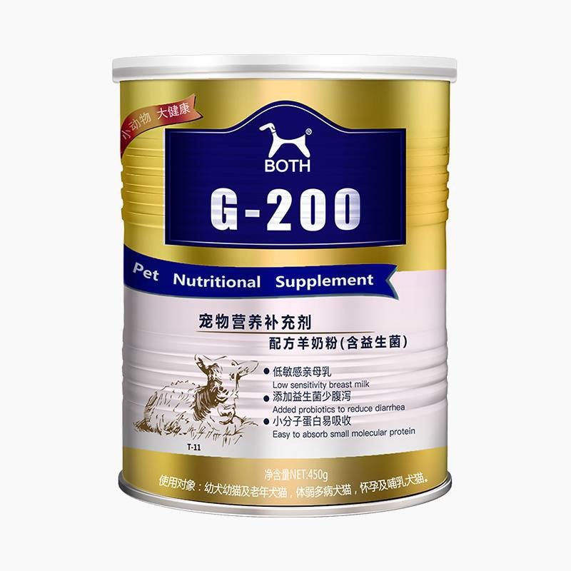 BOTH羊奶粉450g狗狗猫咪通用型G200宠物泰迪幼犬幼猫仓鼠山羊奶粉