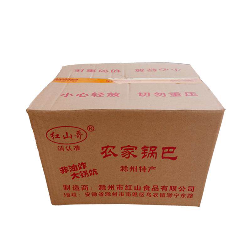 正宗农家锅巴整箱装安徽滁州大米原味纯手工非油炸零食老式 - 实物图