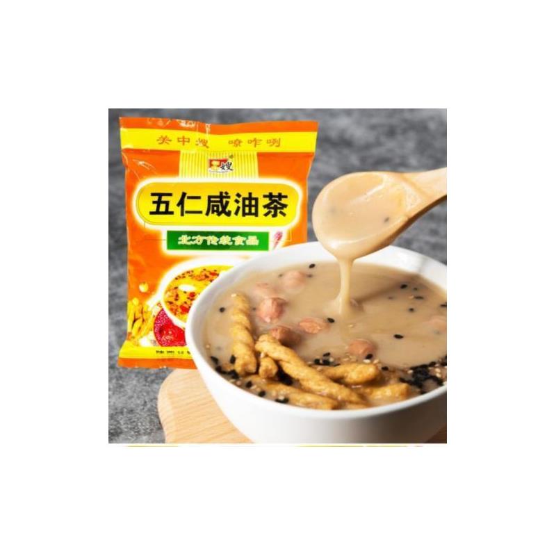 新货关中嫂五仁咸油茶400g