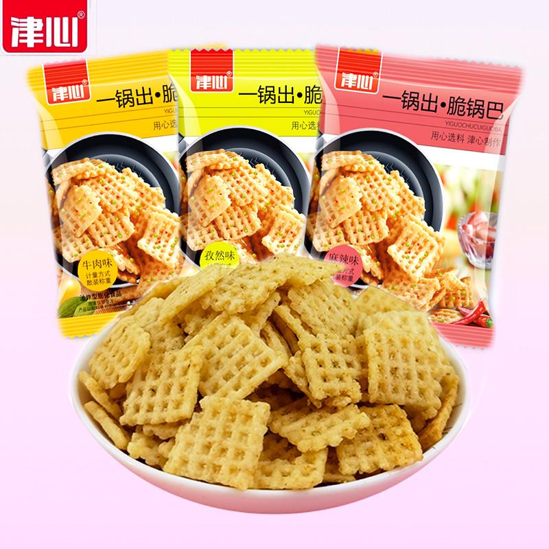 新货天津锅巴500g孜然牛肉