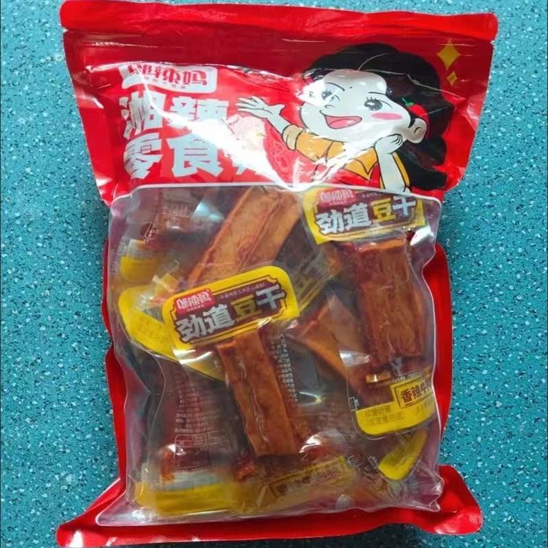 新货邬辣妈劲道豆干 干50n0g香辣味网红豆干 干零食小包装麻