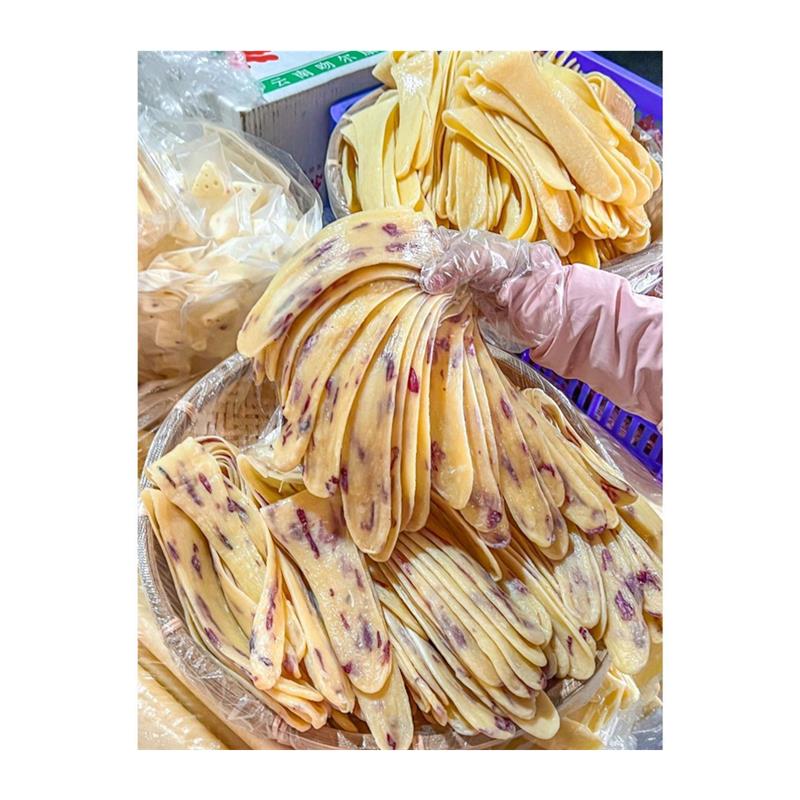 新货云南乳扇大理特产烤乳扇条玫瑰乳扇奶皮子手工即食奶皮卷奶酪